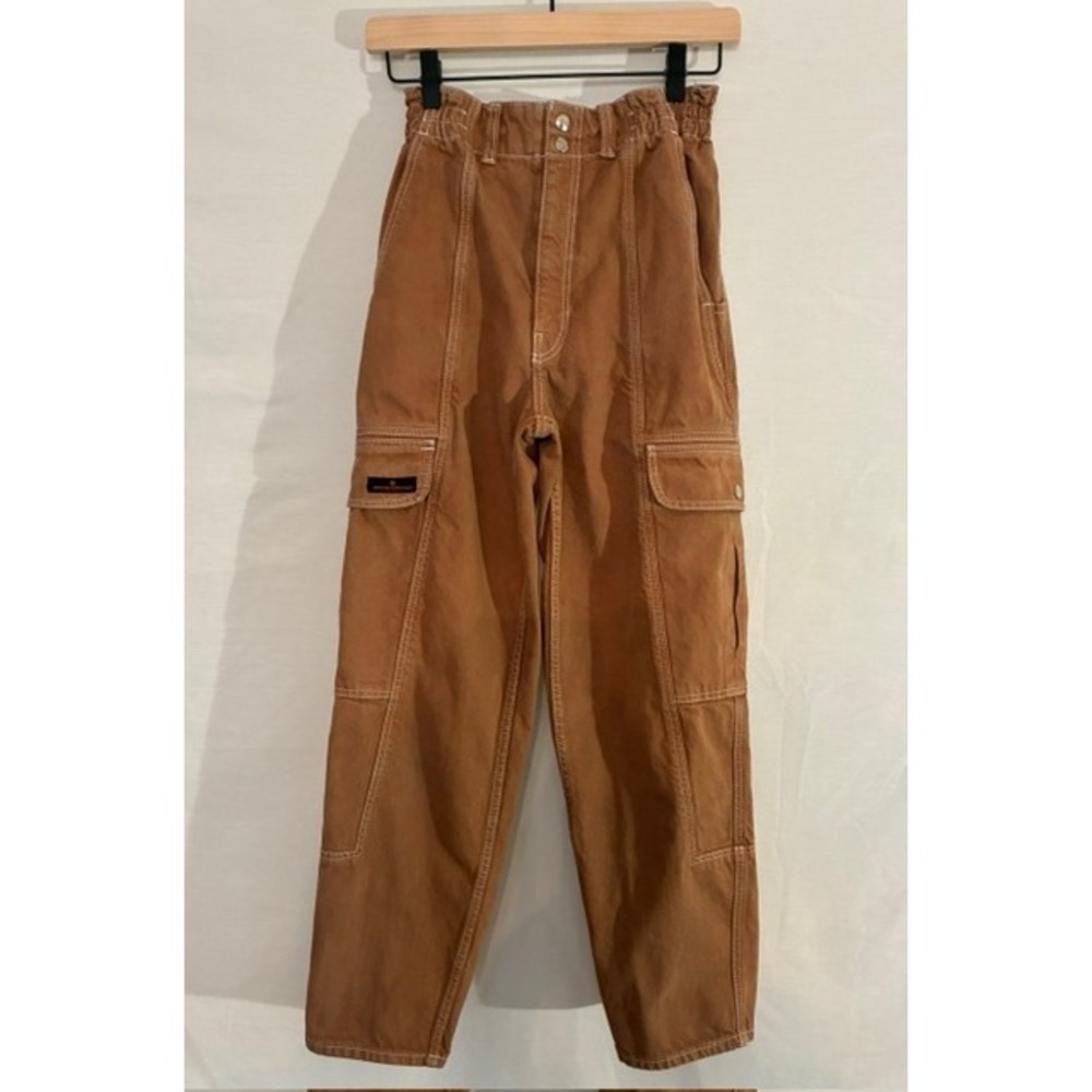 BDG Urban Outfitters Brown Cargo High Waist Relaxed Skate Jean size 26